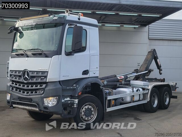Система крюкообразных рычагов Mercedes Arocs 3342 6X4 HYVA 26-62-S Hooklift  Big-Axle ...
