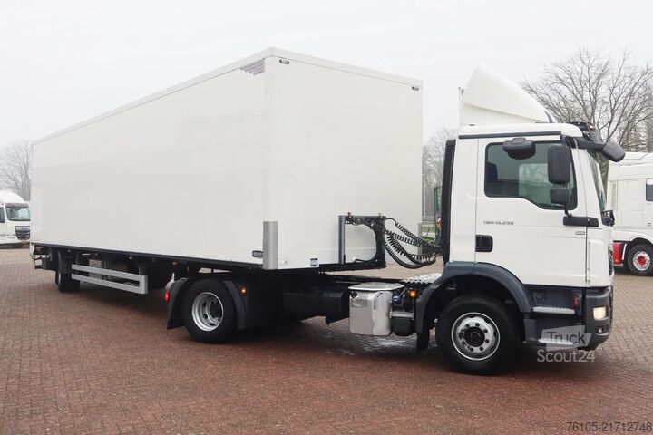 Padrão-SZM MAN TGM 15.290 Trekker + Heiwo city trailer geisole...