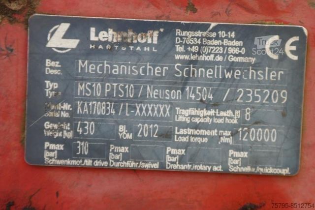 Chain excavator WACKER SE 14.504 -Z+Power-tilt