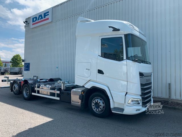 Maināms virsbūves kravas automobilis DAF FAN XG 480 Maxiwechsler 1020-1320