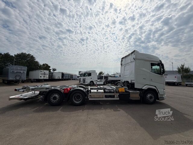 Vaihtolavakuorma-auto DAF FAN XG 480 Multiwechsler 1120-1320 Ladebordwand