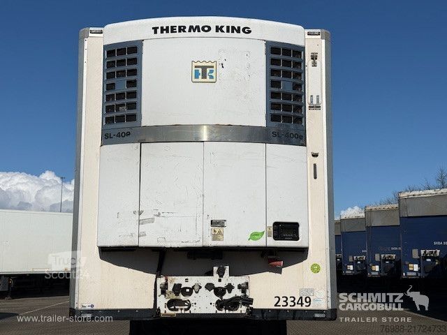 Refriģeratora puspiekabe Krone Tiefkühler Standard Ladebordwand