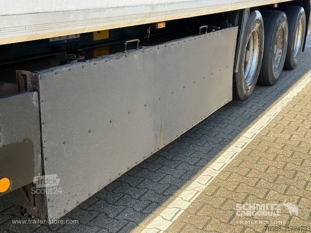 Refriģeratora puspiekabe Krone Tiefkühler Standard Ladebordwand