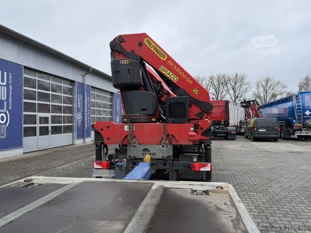 Jeřáb na nákladním automobilu SCANIA R500 6x4 Pritsche mit Kran Palfinger PK53002 SH