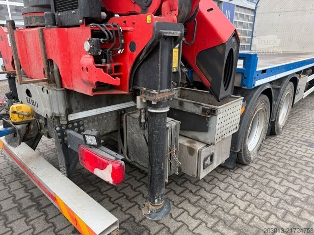 Jeřáb na nákladním automobilu SCANIA R500 6x4 Pritsche mit Kran Palfinger PK53002 SH