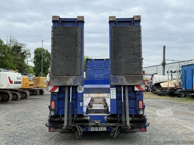 Remorque surbaissée LANGENDORF SATÜ 30-10,0M Tieflader 3 Achse - mit Radmulden
