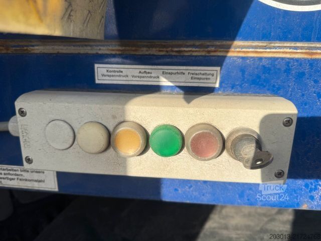 Remorque surbaissée LANGENDORF SATÜ 30-10,0M Tieflader 3 Achse - mit Radmulden