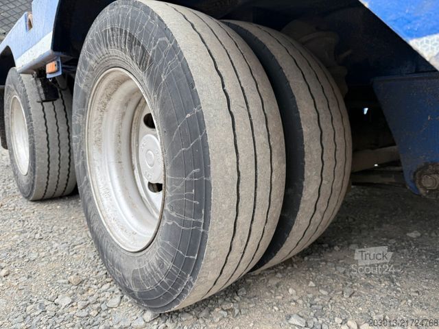 Žemagrindė puspriekabė LANGENDORF SATÜ 30-10,0M Tieflader 3 Achse - mit Radmulden