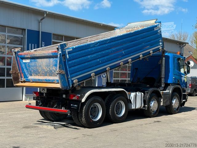 Dreiseitenkipper LKW SCANIA P 410 8x4 Dreiseitenkipper DAUTEL