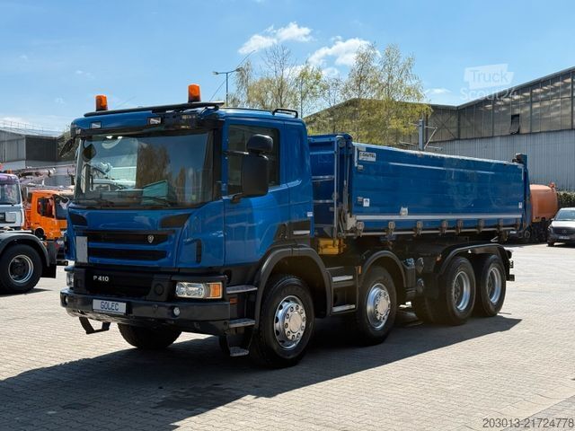Dreiseitenkipper LKW SCANIA P 410 8x4 Dreiseitenkipper DAUTEL