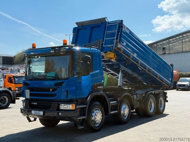 Dreiseitenkipper LKW SCANIA P 410 8x4 Dreiseitenkipper DAUTEL