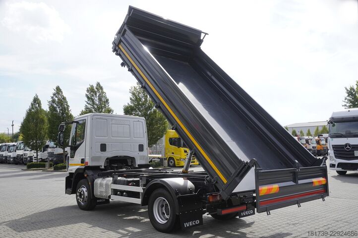 Kipper Iveco Eurocargo 140-210/ 100 tho.km!/ NEW body