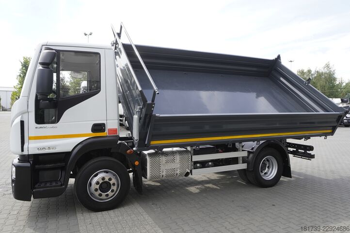 Kipper Iveco Eurocargo 140-210/ 100 tho.km!/ NEW body