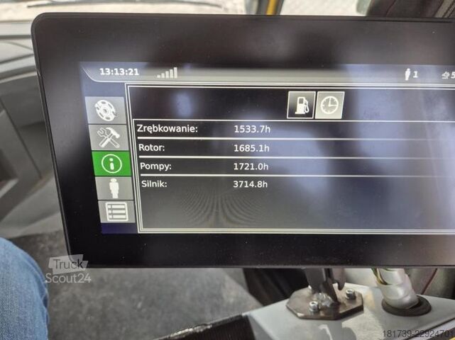 Bosfrees + aanhangwagen Volvo FMX540 6x6 / 34 tho. km / WUST SMC-812