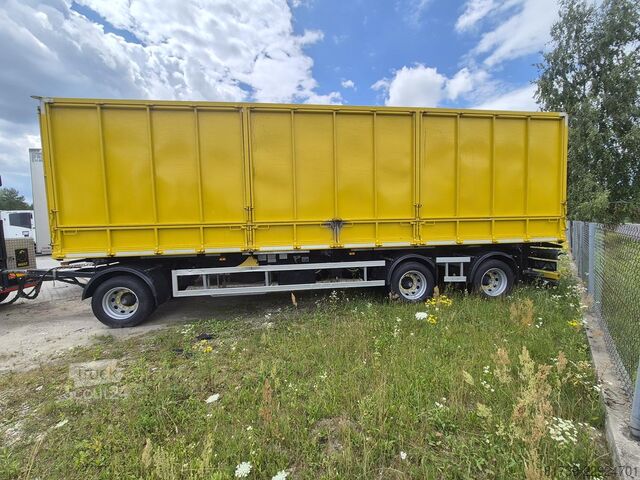 Bosfrees + aanhangwagen Volvo FMX540 6x6 / 34 tho. km / WUST SMC-812