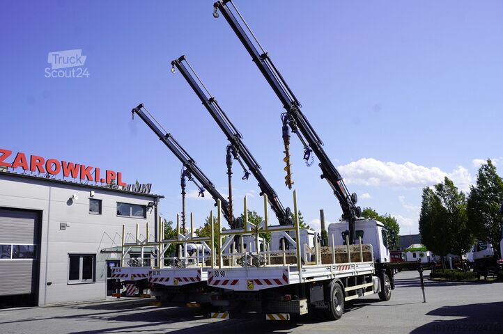 Platform met kraan Mercedes-Benz Arocs 1833 4x2 / 50 tho. km! / HIAB