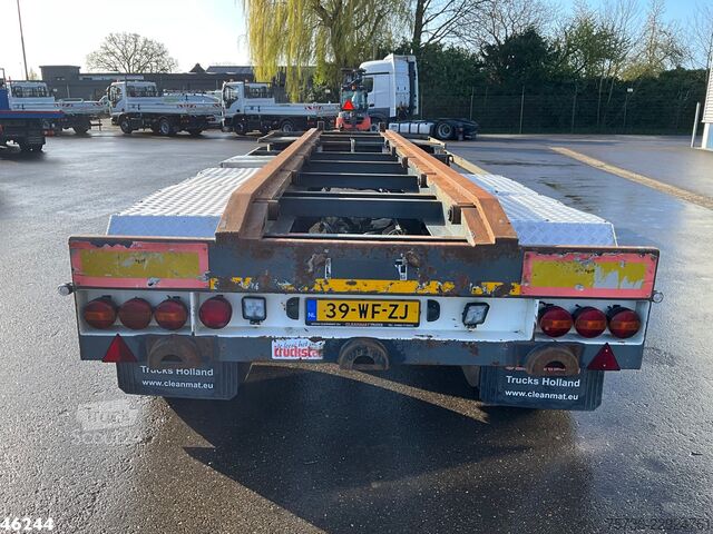 Containervervoer GS-Meppel 3-assige containeraanhangwagen