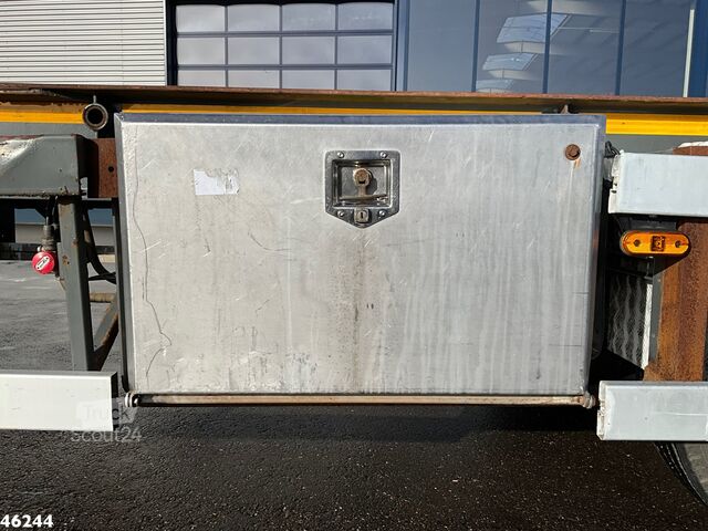Containervervoer GS-Meppel 3-assige containeraanhangwagen