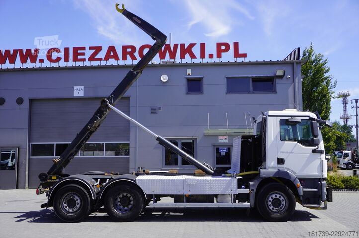 Haakarmsysteem MAN TGM 26.340 6×2 E6 / Hydrolift hooklift