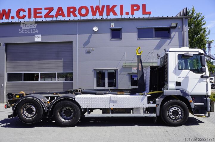 Haakarmsysteem MAN TGM 26.340 6×2 E6 / Hydrolift hooklift