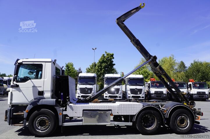 Haakarmsysteem MAN TGM 26.340 6×2 E6 / Hydrolift hooklift