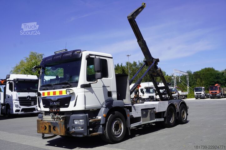 Haakarmsysteem MAN TGM 26.340 6×2 E6 / Hydrolift hooklift