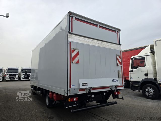 Box van MITSUBISHI Fuso Canter 7C18 3-Sitzer Klima Ladebordwand