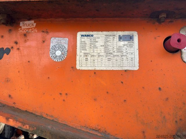 Autocamion pentru transport bușteni MERCEDES-BENZ ACTROS 2646 6X4 MP2 LANGHOLZ + NACHLÄUFER MÜLLER