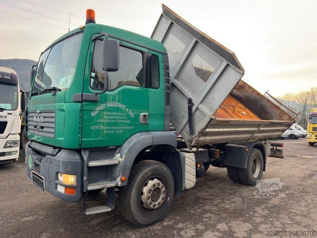 Camión volquete MAN TGA 18.310 ZWEISEITENKIPPER BLATT BLATT