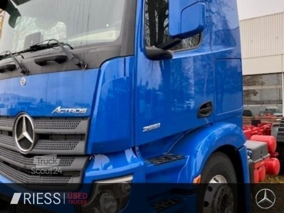 Flatbed truck MERCEDES-BENZ Actros 2551 L 6x2 ACC AHK AUT DynLicht LM Navi