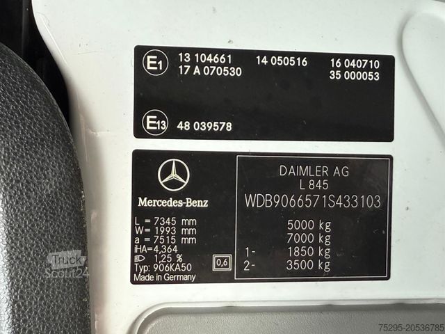 Fourgon surélevé MERCEDES-BENZ Sprinter 516 Super Maxi AHK TÜV neu zwillingsber