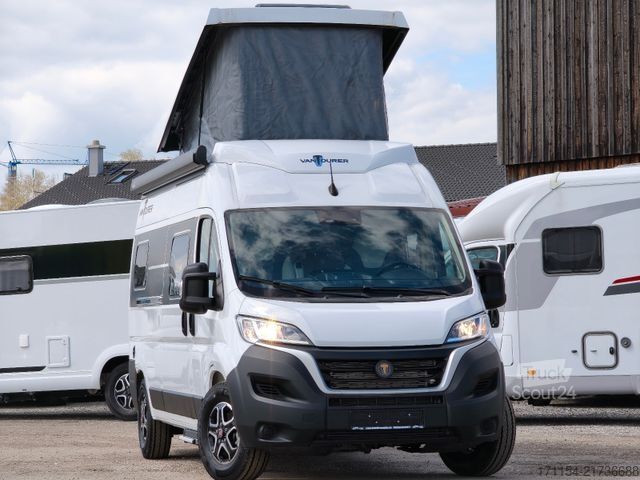 Kamper kombi VANTOURER Van 600 L , Aufstelldach,Längsbetten,Automatik