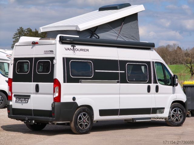 Kamper kombi VANTOURER Van 600 L , Aufstelldach,Längsbetten,Automatik