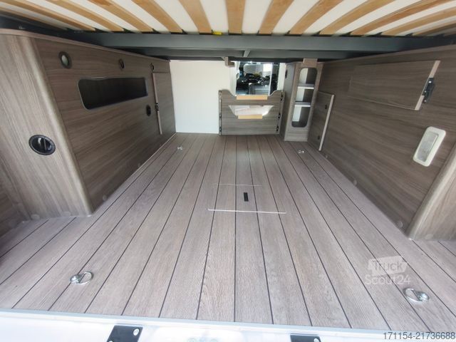 Kamper kombi VANTOURER Van 600 L , Aufstelldach,Längsbetten,Automatik