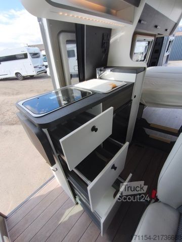 Kamper kombi VANTOURER Van 600 L , Aufstelldach,Längsbetten,Automatik