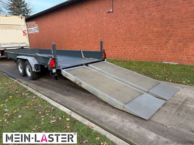 Žemagrindė platforma priekaba OBERMAIER Tieflader (6m) Rampen T119S NL 8.750 kg TOP