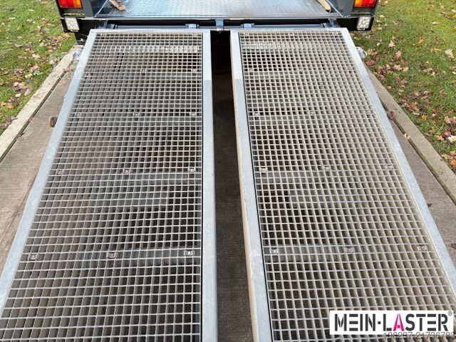 Žemagrindė platforma priekaba OBERMAIER Tieflader (6m) Rampen T119S NL 8.750 kg TOP