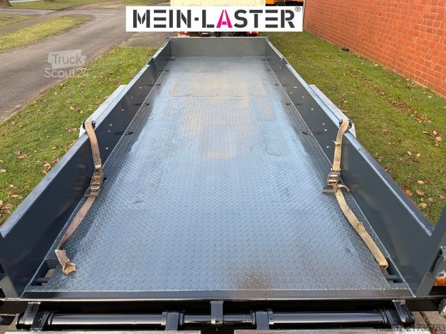 Žemagrindė platforma priekaba OBERMAIER Tieflader (6m) Rampen T119S NL 8.750 kg TOP