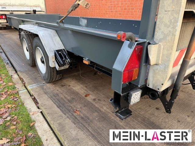 Žemagrindė platforma priekaba OBERMAIER Tieflader (6m) Rampen T119S NL 8.750 kg TOP