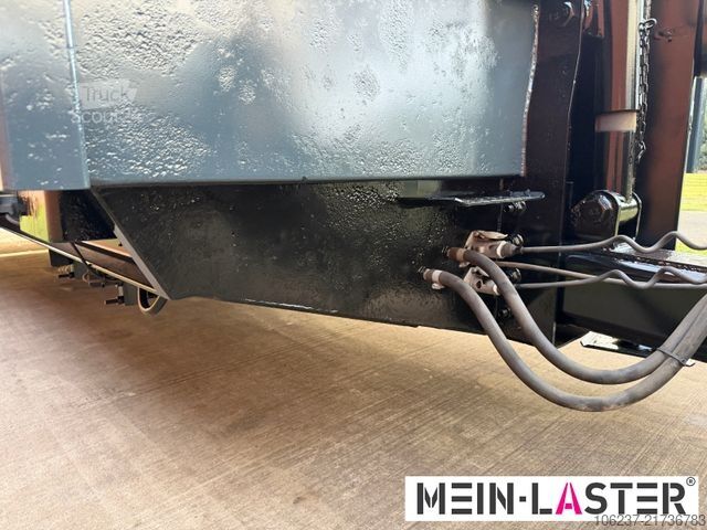 Žemagrindė platforma priekaba OBERMAIER Tieflader (6m) Rampen T119S NL 8.750 kg TOP