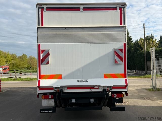 Skriňové nákladné vozidlo DAF LF 230, 12t, Koffer 7.2m, Lbw, Autom., Klima