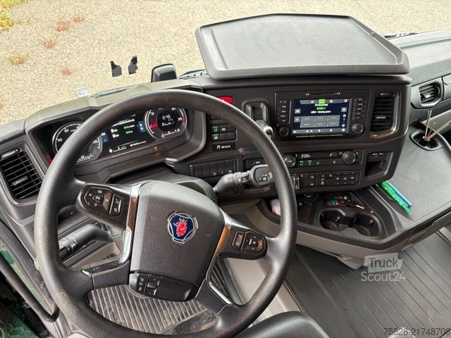 Tractor estándar SCANIA R410 Tacho Gen2 / Blatt-Luft