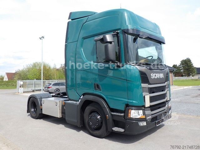 Standard tractor unit SCANIA R 410 LA Highline/Ret./Safety/Spoiler/Standklima