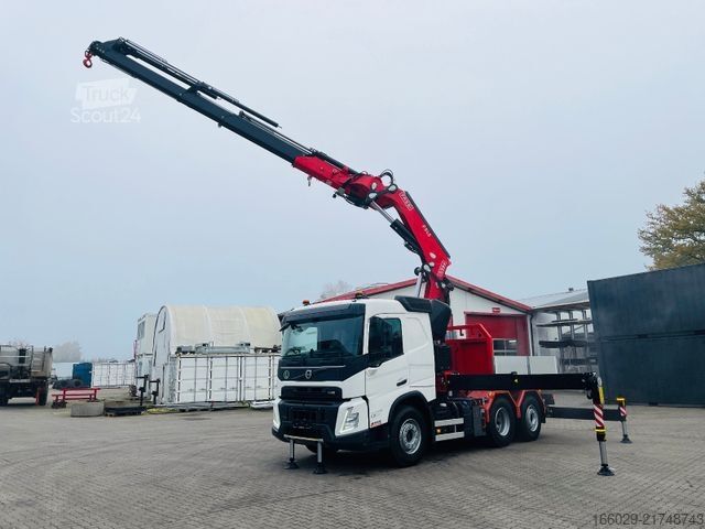 Camion poids lourd VOLVO FMX 540 6x2 mit Kran Fassi F545.2.28