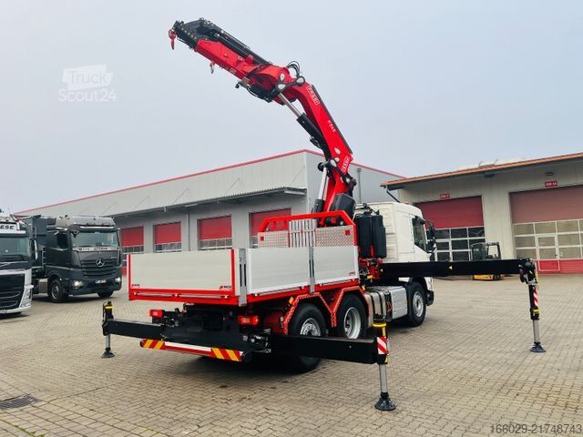 Camion poids lourd VOLVO FMX 540 6x2 mit Kran Fassi F545.2.28