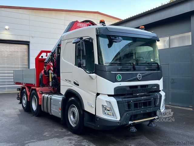 Camion plateau VOLVO Volvo FMX 540 6x2 mit F545RA.2.28