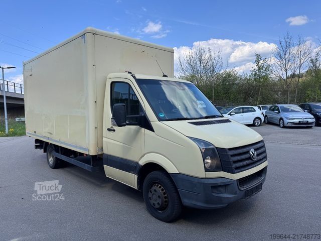 Laatikkoauto VOLKSWAGEN Crafter Pritsche 50 lang L3 2.0 TDi Nav Spur EU6