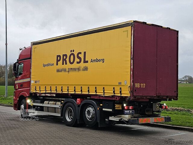 Lona corredera MERCEDES-BENZ ACTROS 2551 BDF+BOX LIFT RETARDE