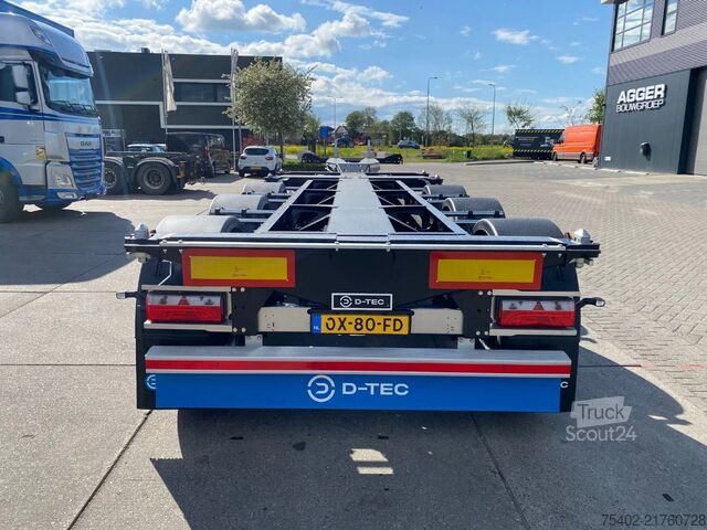 Transportul de containere D-TEC FLEXITRAILER FT-LS-S / 3x Extendable / 1x Lift ...