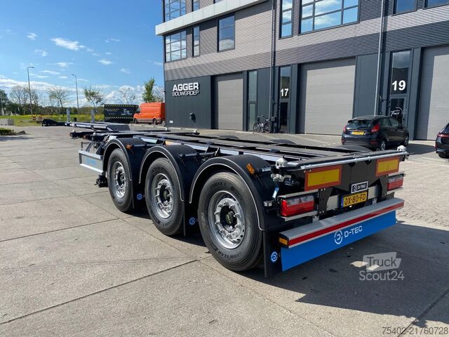 Transportul de containere D-TEC FLEXITRAILER FT-LS-S / 3x Extendable / 1x Lift ...
